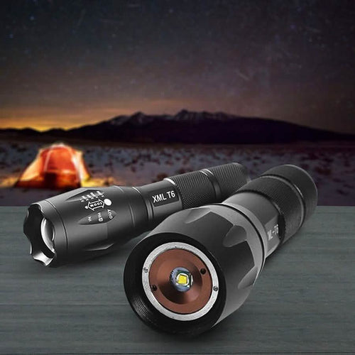 1600 Lumen Tactical Flashlight with Zoom