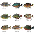 "Yayu Bionic Fishing Bait Six Section Multi Section - View 5"