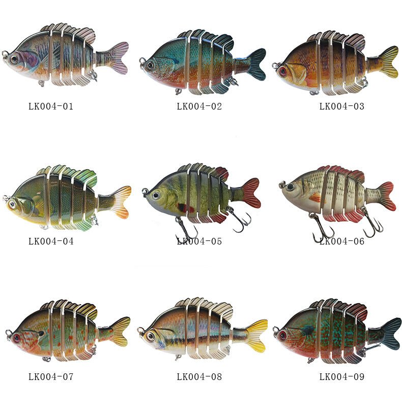 "Yayu Bionic Fishing Bait Six Section Multi Section - View 5"