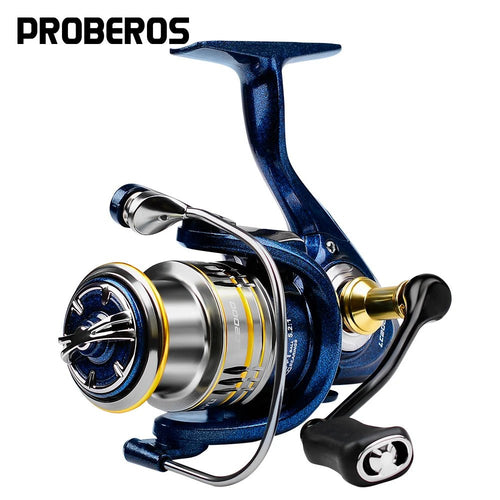 "Metal Spinning Fishing Reel 5.2:1 Speed Ratio - View 1"
