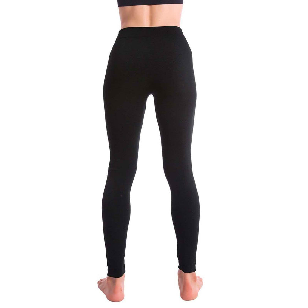 5-Pack: Women's Premium Fleece-Lined Leggings -Women's BottomsDailySale Bourbon Thrifters