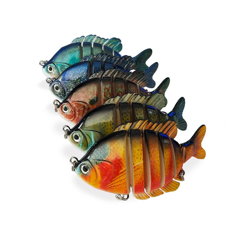 "Yayu Bionic Fishing Bait Six Section Multi Section - View 1"