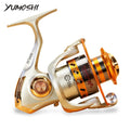 "Yumoshi Metal Spool Spinning Fishing Reel 12 Ball Bearing - View 1"