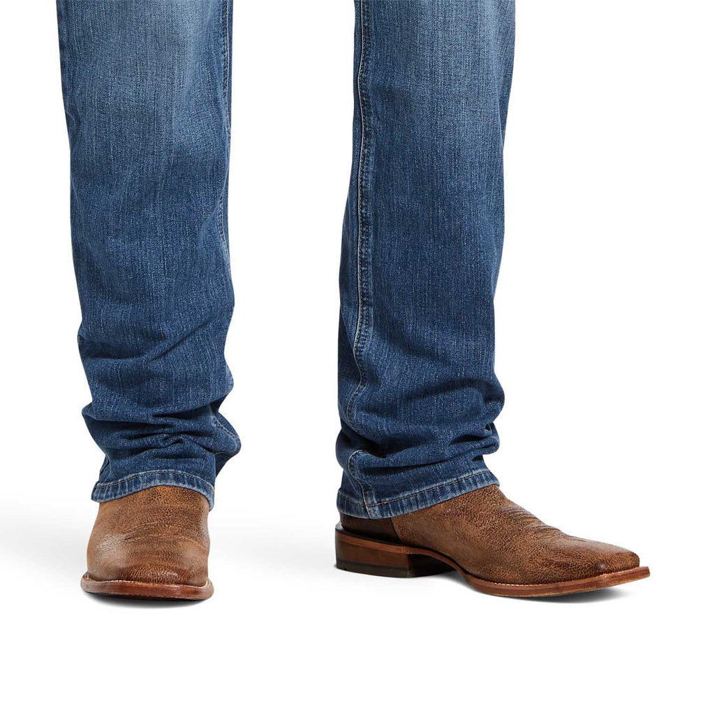 "Ariat Men's M2 Relaxed Stretch Legacy Boot Cut Jean - Boot Cut Leg Opening"