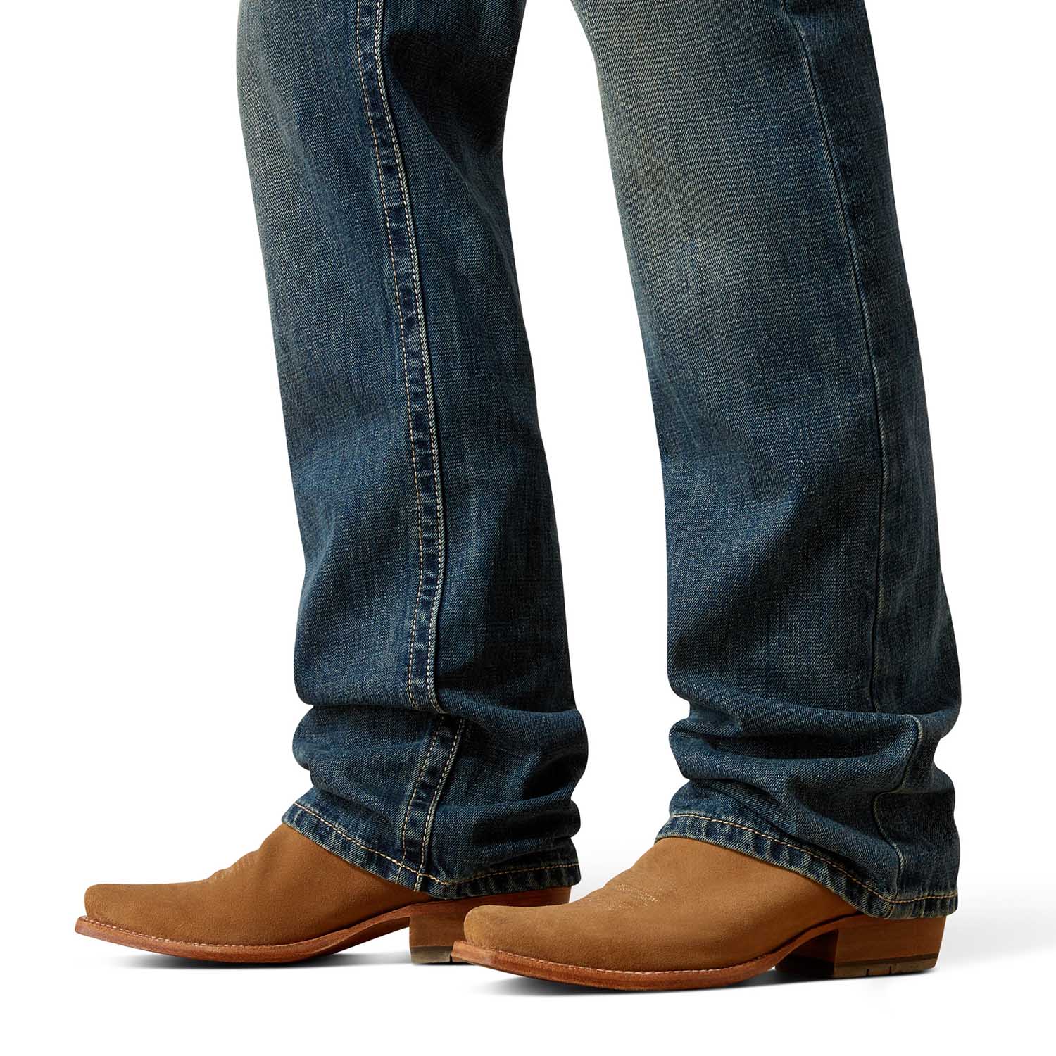 "Ariat Men's M4 Boundary Boot Cut Jean - Boot Cut Leg Opening"