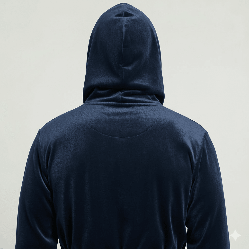 Men’s Robe with Hood – Ultra-Soft Plush Comfort for Everyday Use